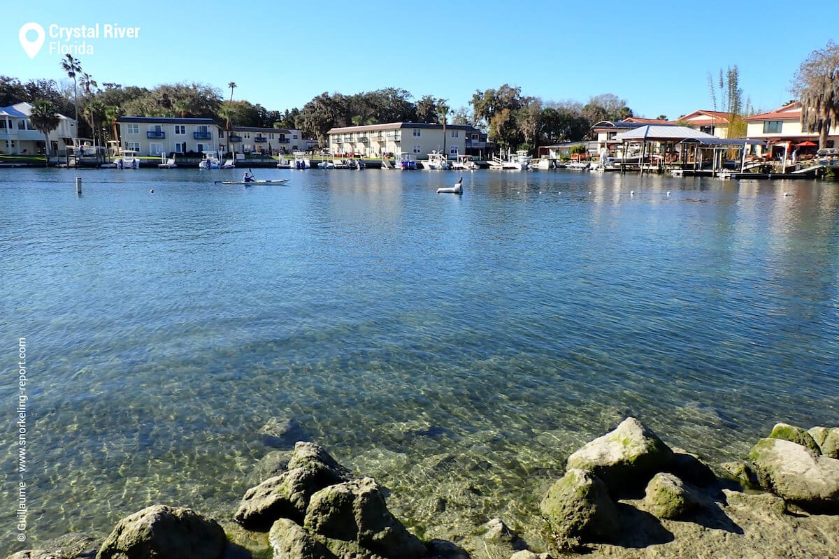 The public swim area at Hunter Springs Park.