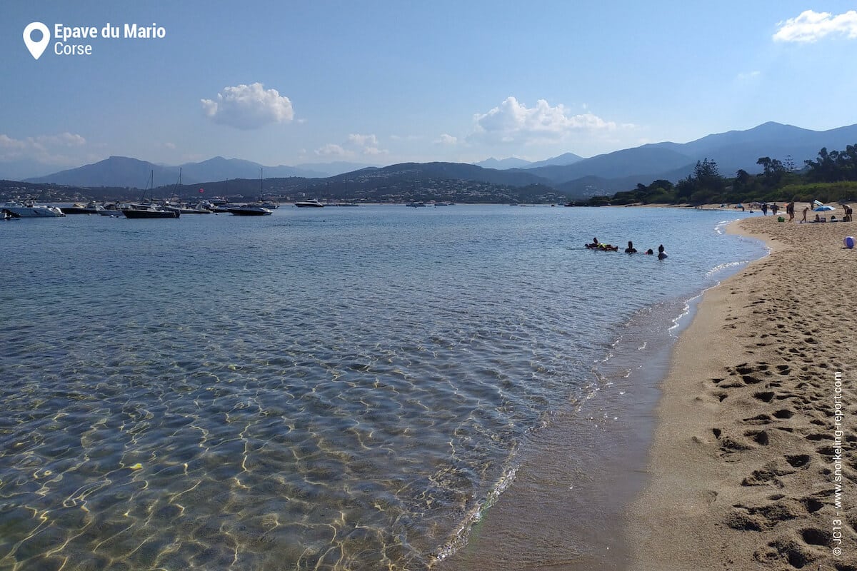 La Plage de la Stagnola a Pietrosella, Corse