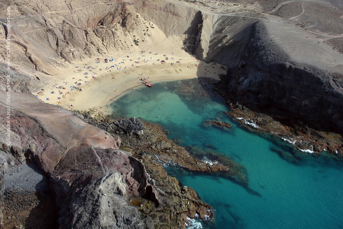 Playa de Papagayo, Lanzarote.