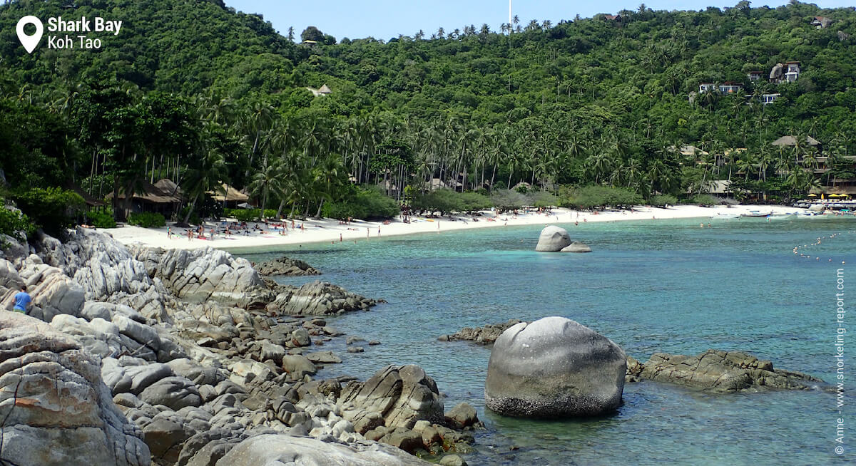 View of Shark Bay, Koh Tao