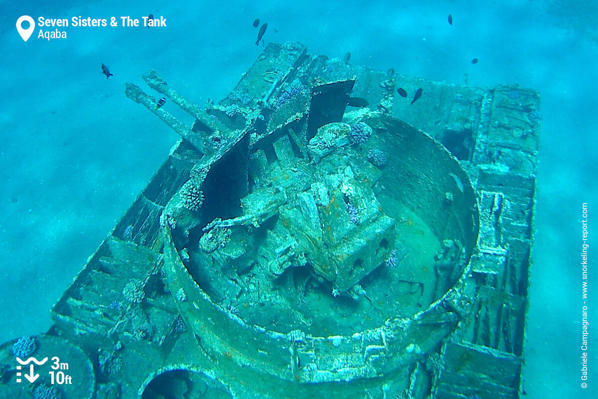 Aqaba's immersed tank