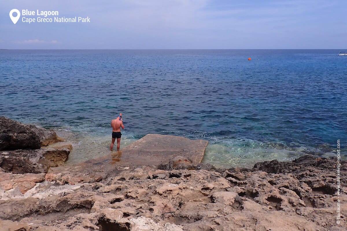 The jetty at the Blue Lagoon, Cyprus