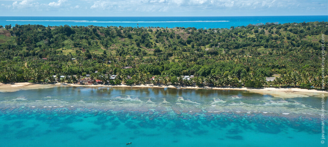 Récifs coralliens de l'île Sainte-Marie, Madagascar