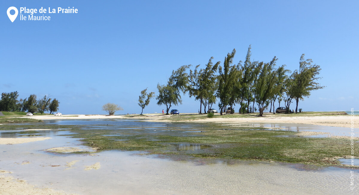 La plage de la Prairie.