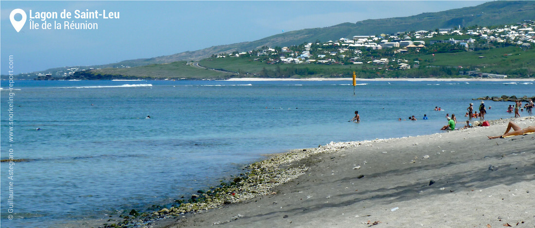 La plage de Saint-Leu, La Réunion