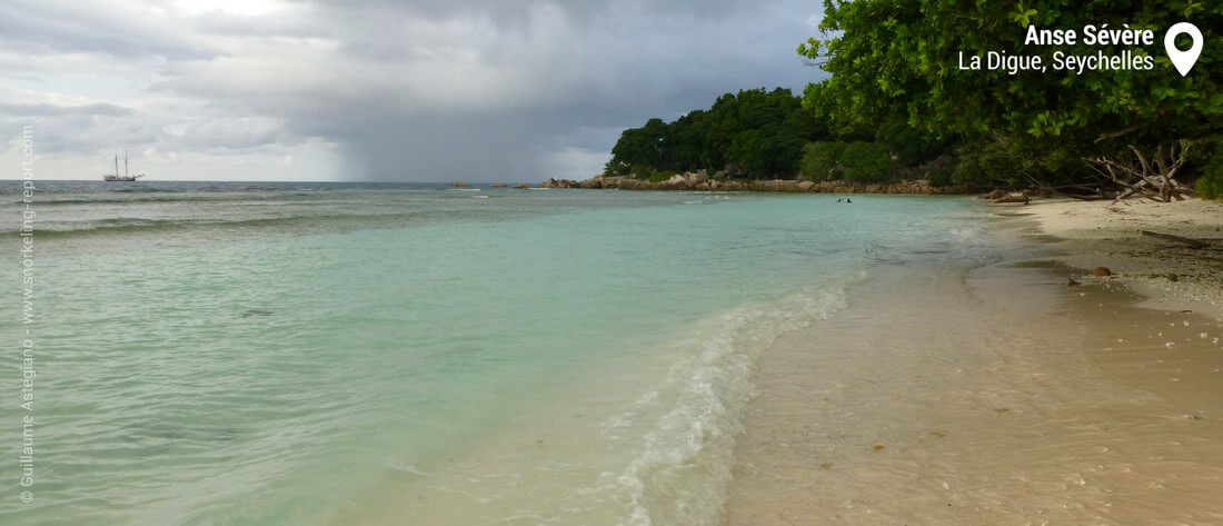 Snorkeling at Anse Sévère, La Digue