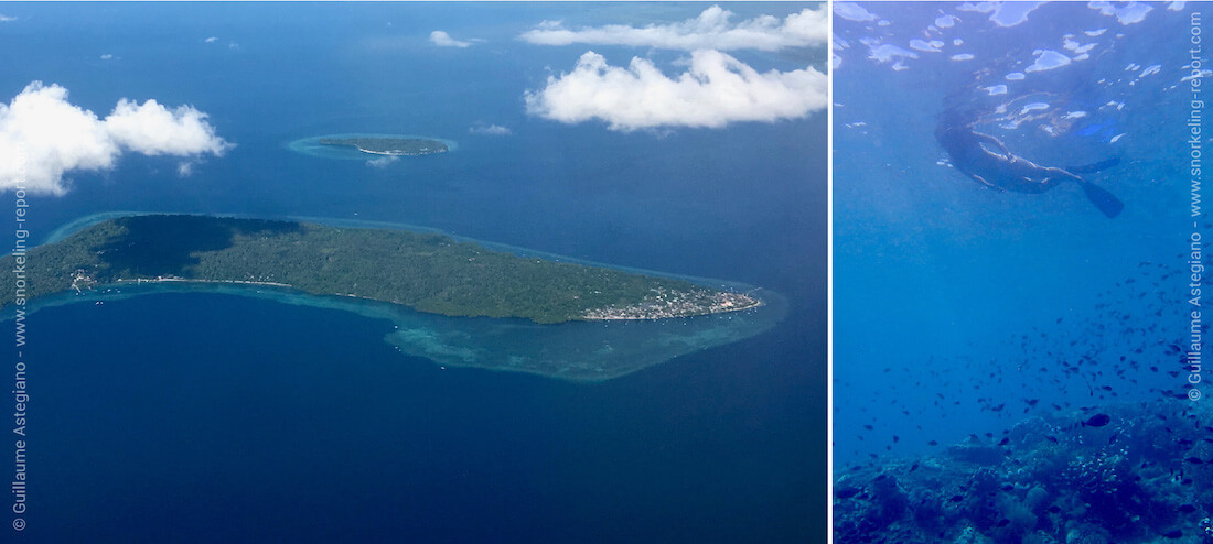 Snorkeling dans le Parc National Marin de Bunaken, Indonésie