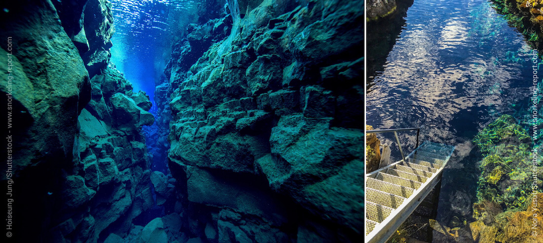 Snorkeling the Silfra Fissure, Iceland