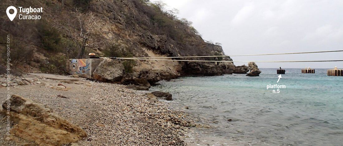 Snorkeling the tugboat beach, Curacao