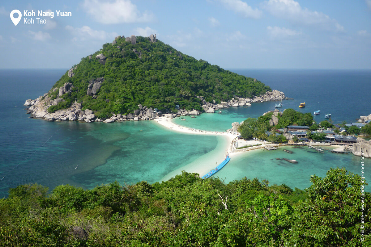 View of Koh Nang Yuan