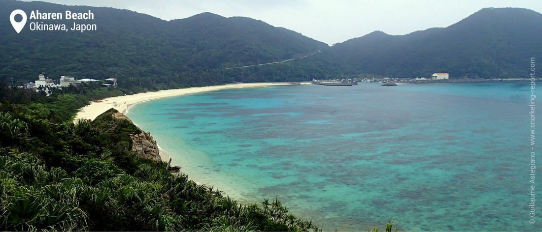 Vue sur la baie d'Aharen, Tokashiki Islands