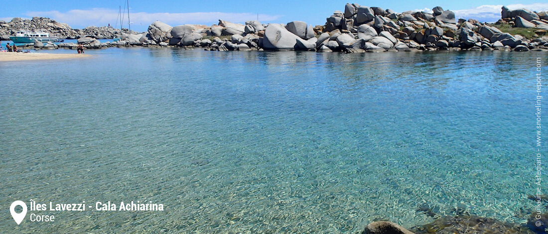 Vue sur Cala Achiarina