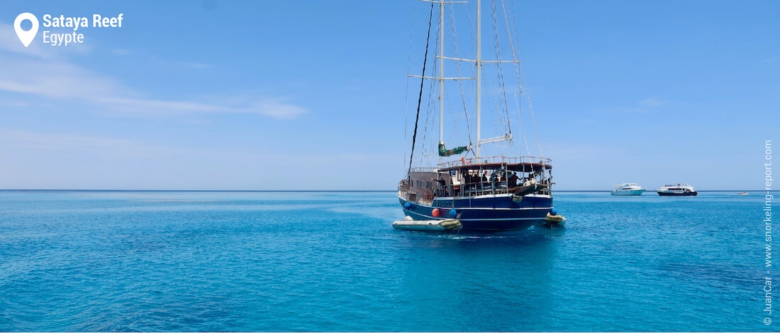 Bateaux à Sataya Reef (Dolphin House)