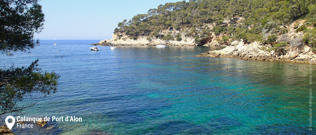 View of Calanque de Port d'Alon