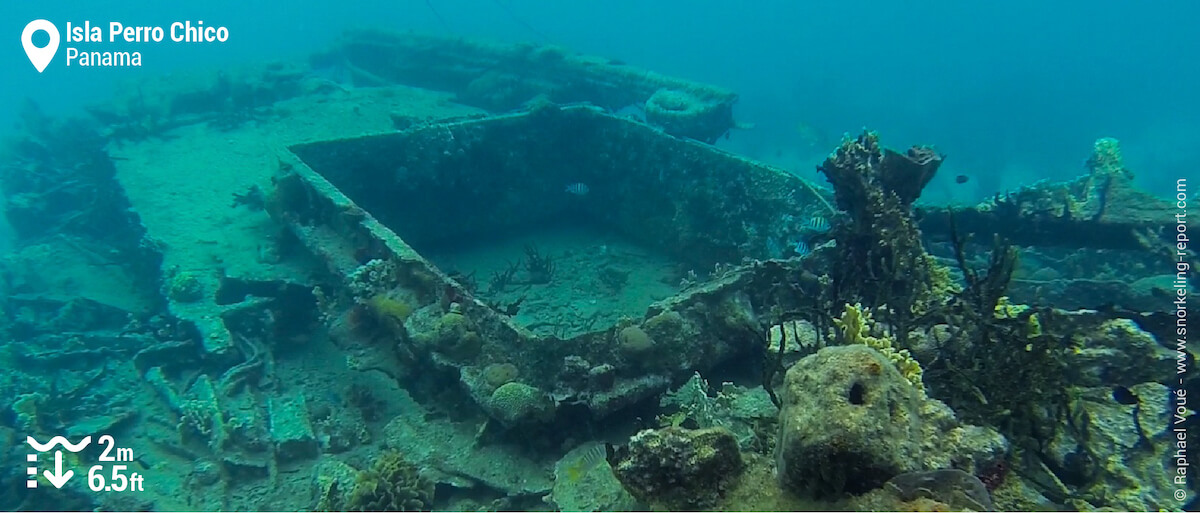 Isla Perro Chico wreck