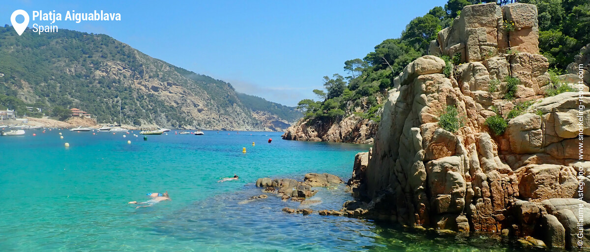 Platja Aiguablava snorkeling area