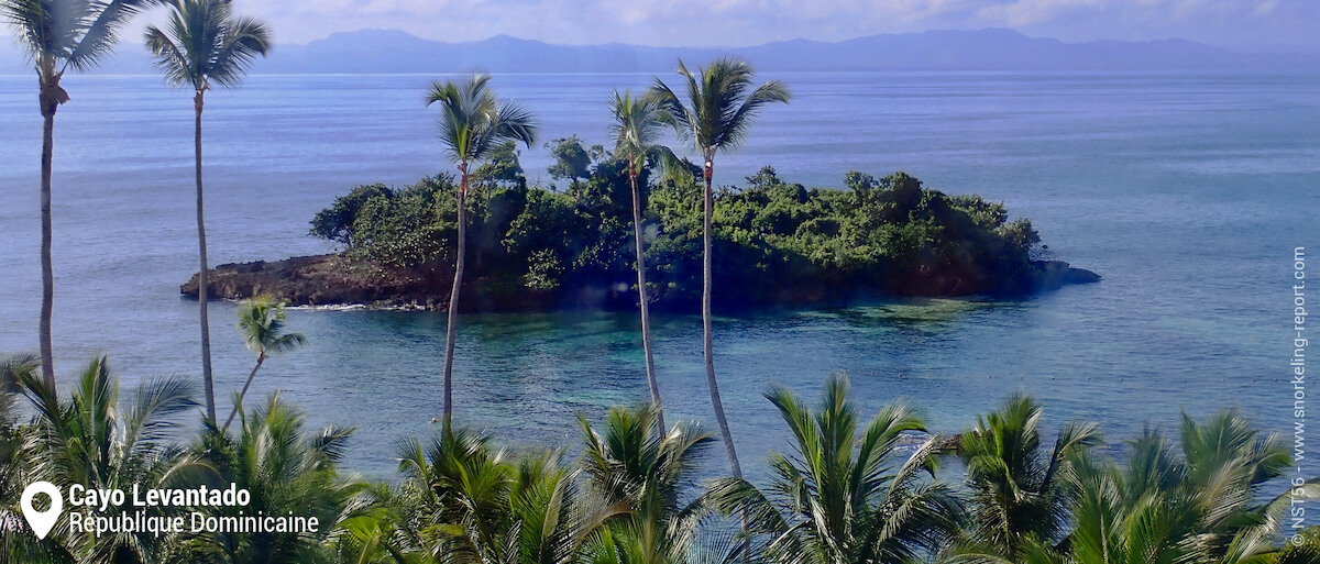 Vue depuis Cayo Levantado