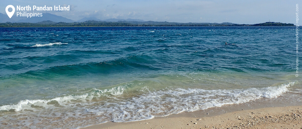 Pandan Island beach