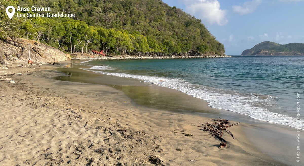 Plage d'Anse Crawen, Les Saintes