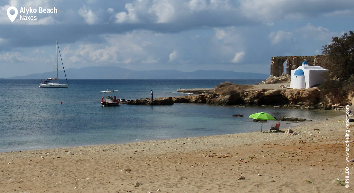 Alyko Beach, Naxos