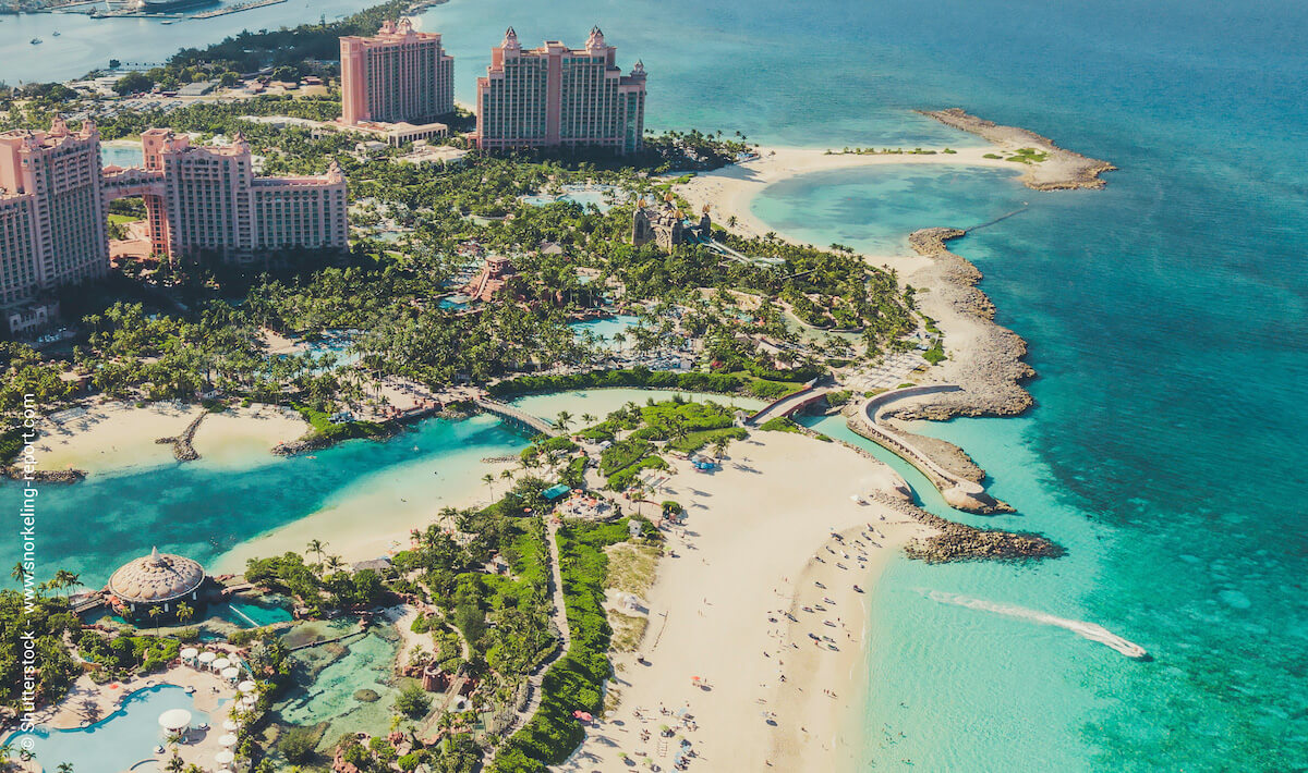 Cabbage Beach and Cove Beach, Paradise Island