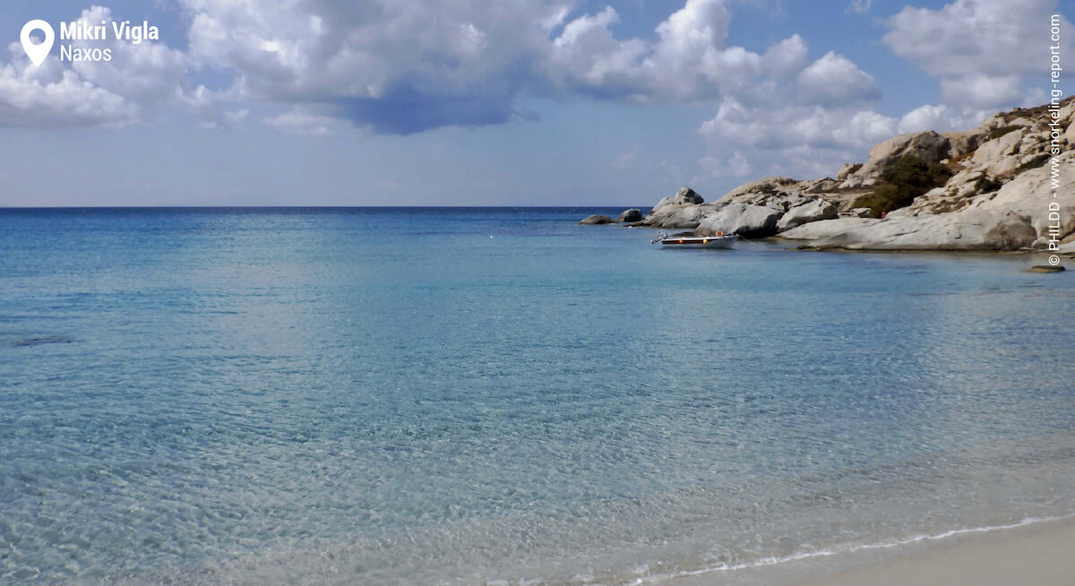 Mirki Vigla beach, Naxos
