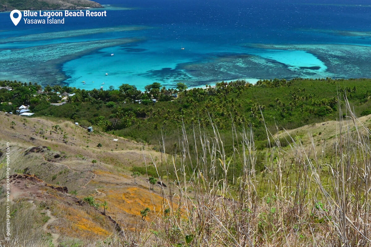 View over at Blue Lagoon Beach Resort's reef