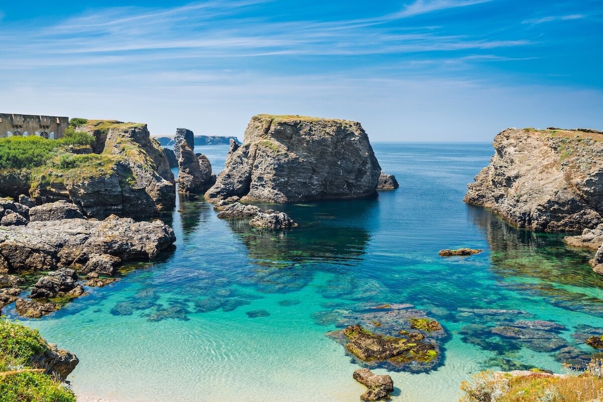 Crique à Belle Île en Mer