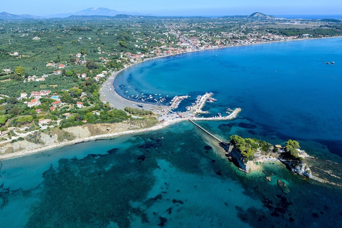 Cameo Island and Laganas Beach