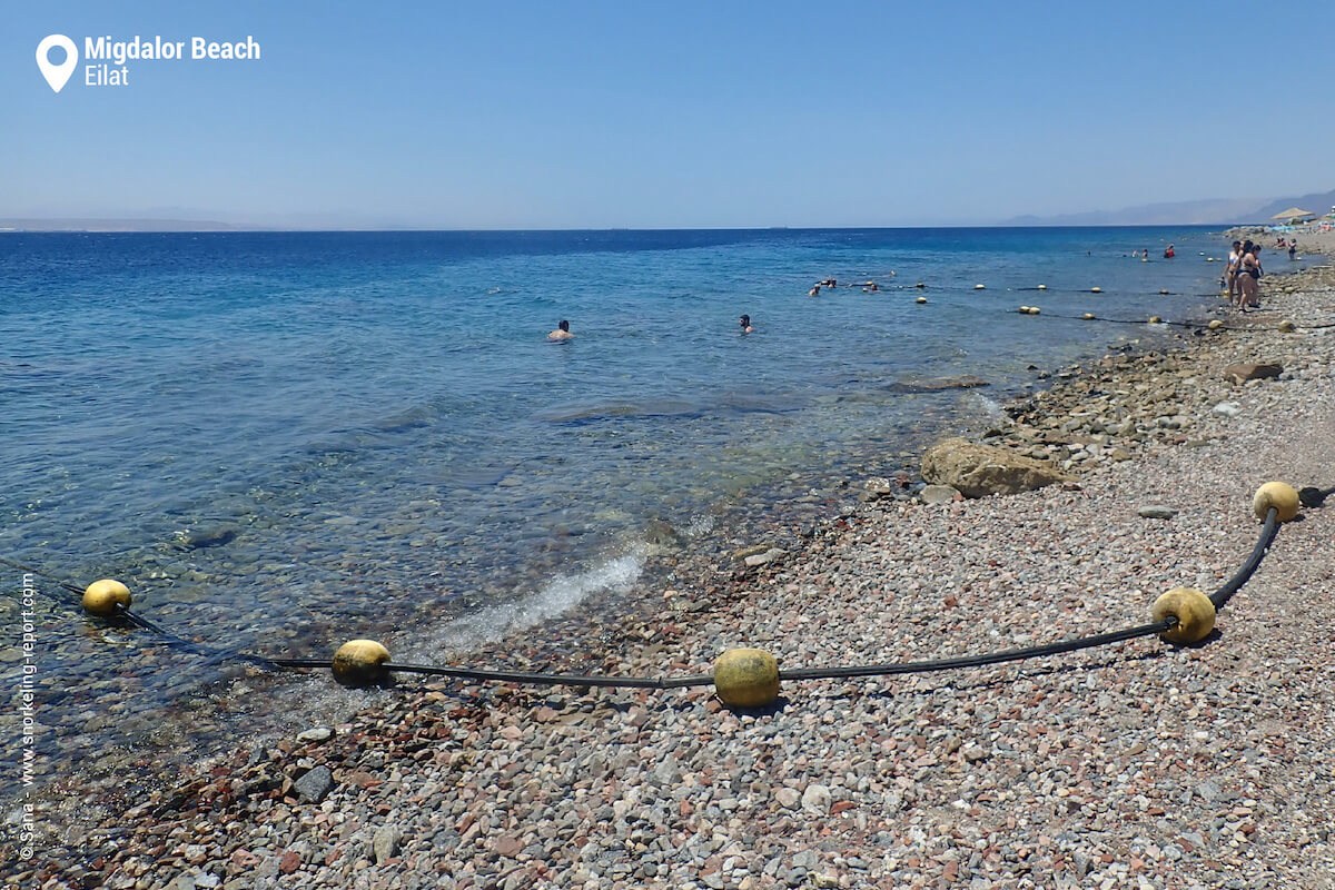 Migdalor Beach, Eilat