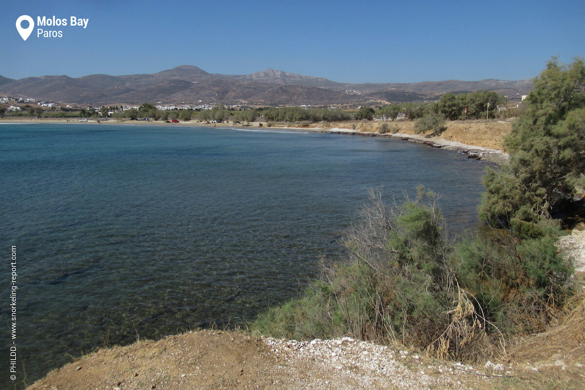 Molos Beach, Paros